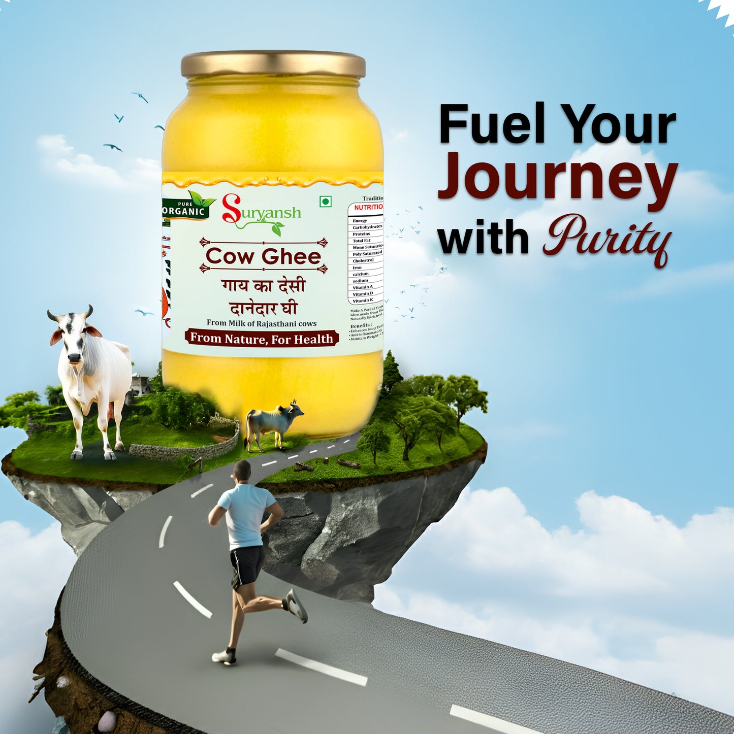 Desi Cultured Cow Ghee