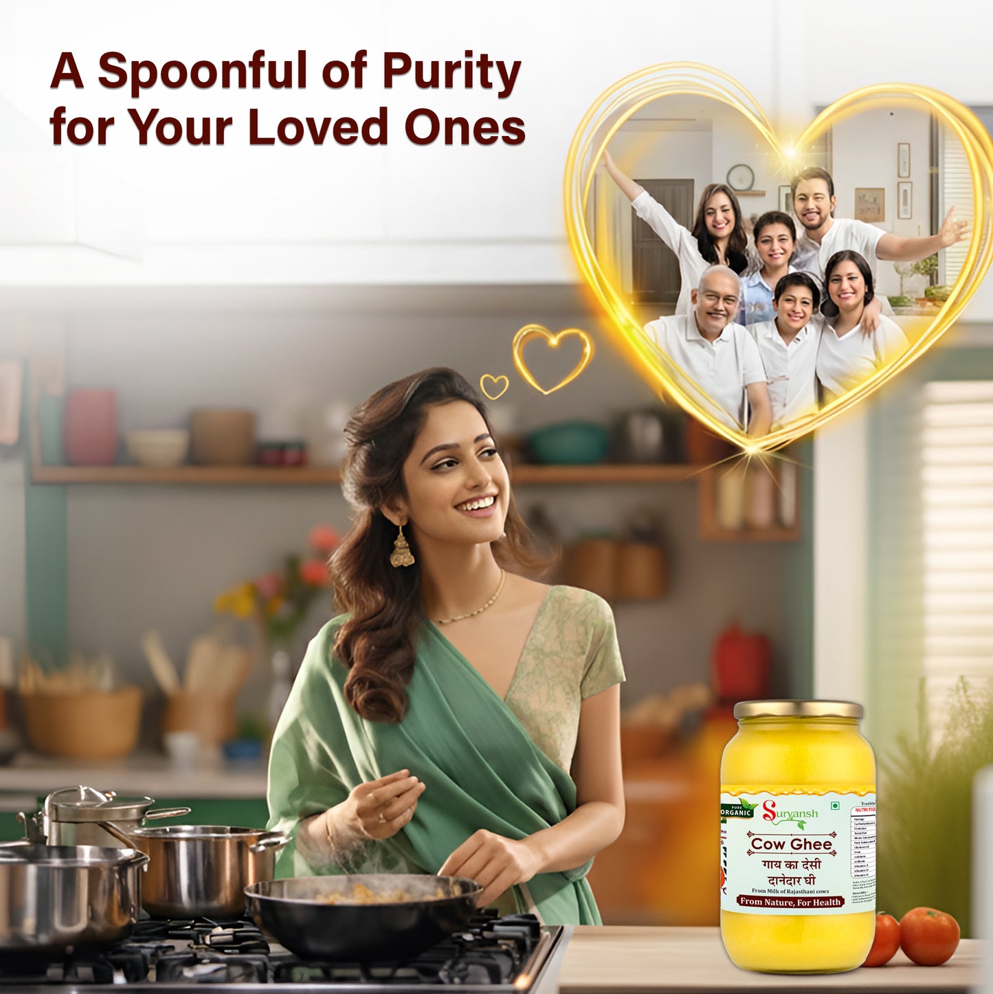 Desi Cultured Cow Ghee